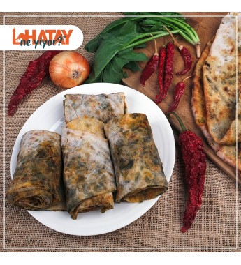 Ispanaklı Katıklı Ekmek (10 Adet)